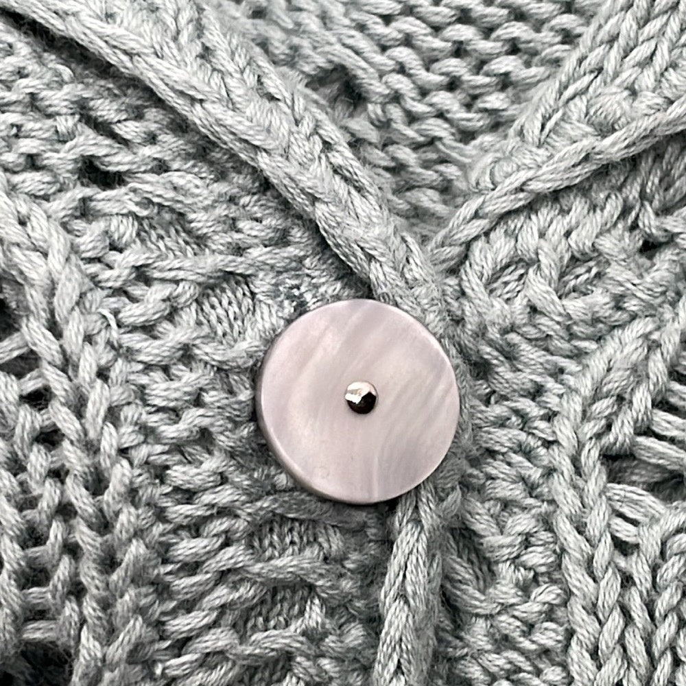J Jill crochet cardigan Sz PL - Picture 4 of 10
